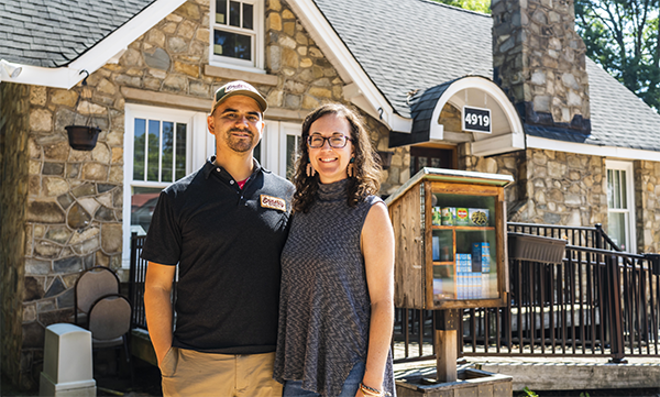 This couple's coffee shop is doing good in world, and lifting up their community