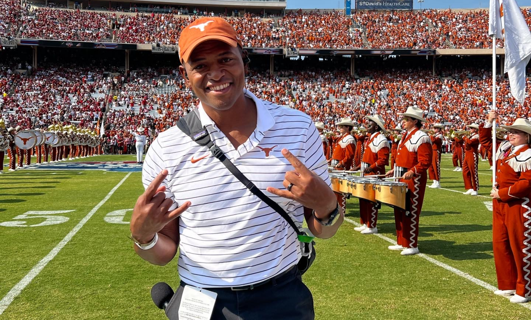 Hook ’em: How a former Texas Longhorn is giving back to the community