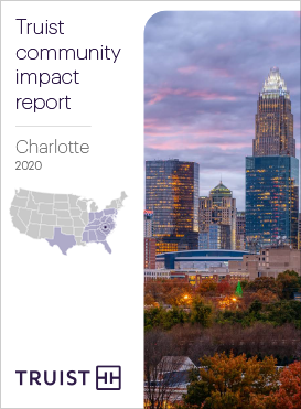 Truist community impact report; please contact media@truist.com for an accessible copy.